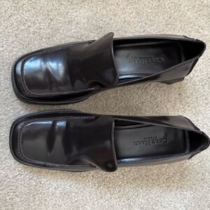 Cole Haan Women's Dark Brown Leather Loafers